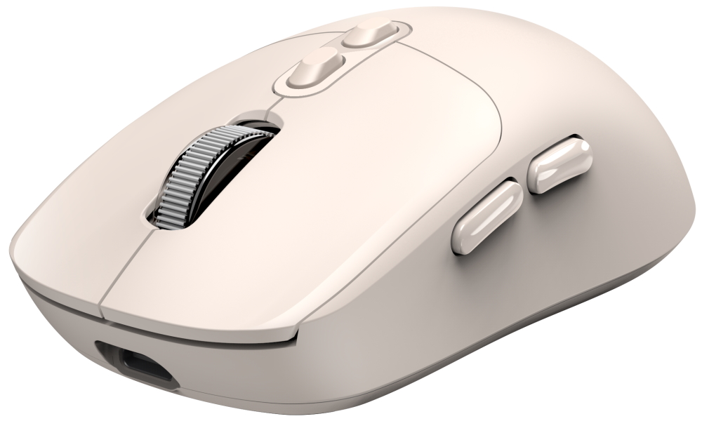 GENIUS NX-8080S BT Milk Tea/ duální Bluetooth + 2,4GHz/ 1600 dpi/ bezdrátová/ Copilot/ tichá/ 7tlačítková/ béžová